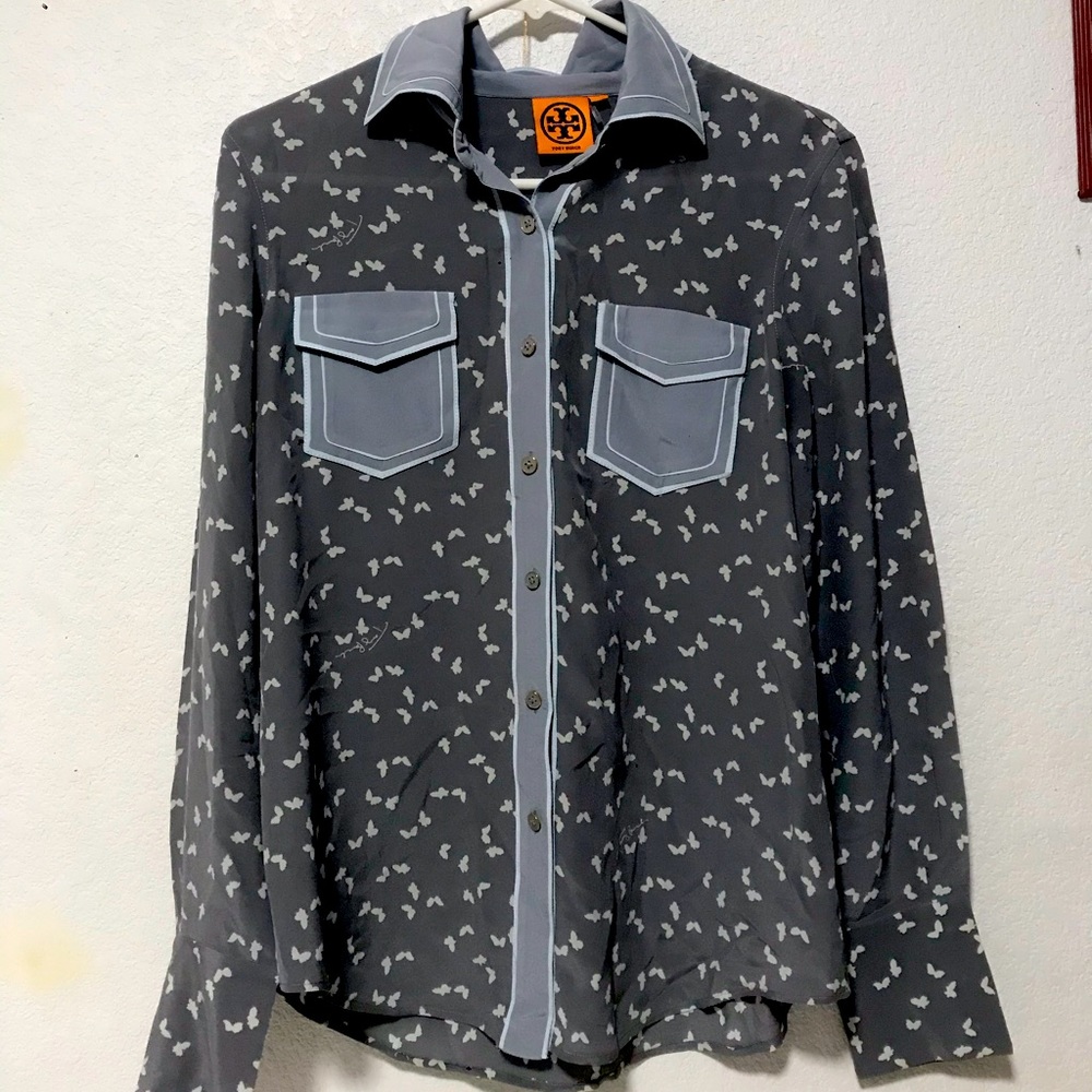 Rare: Tory Burch Butterfly Blouse